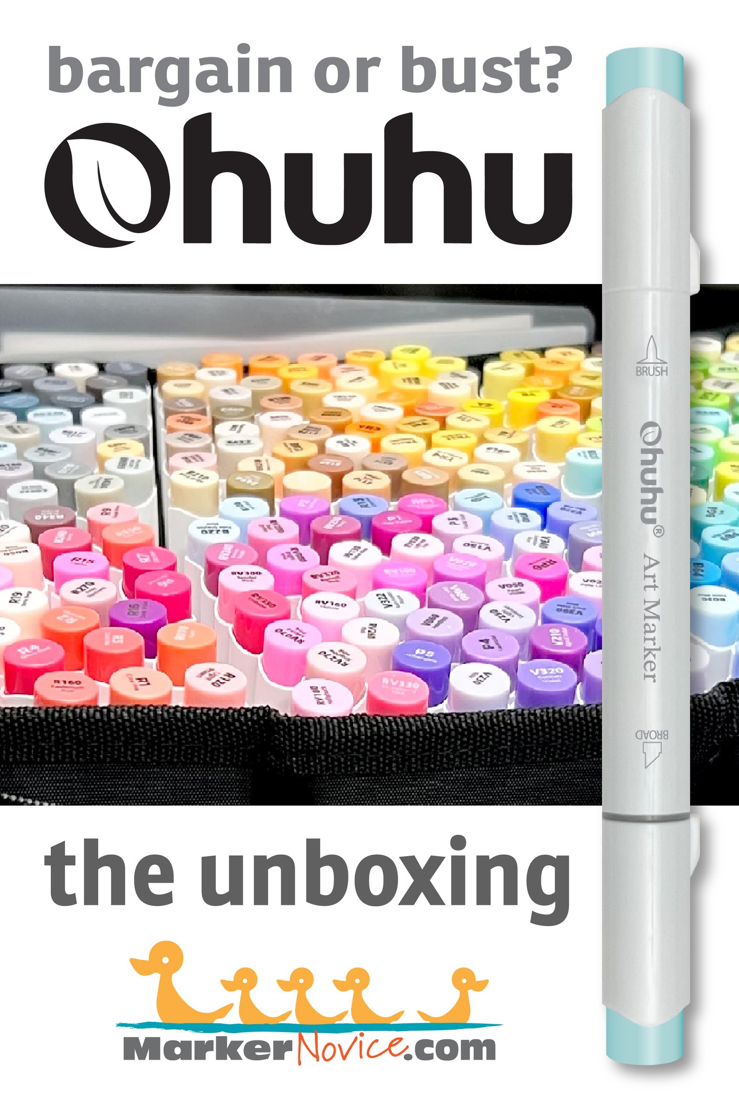 Ohuhu Markers Vs Prismacolor Markers - Marker Review 