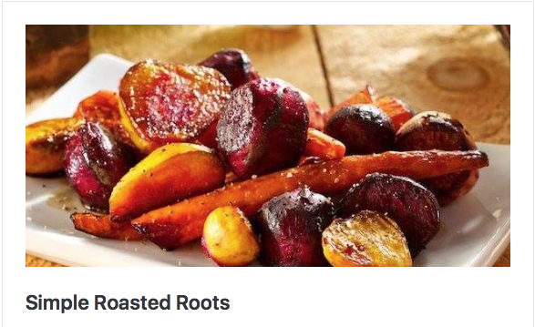 Simple Roasted Roots