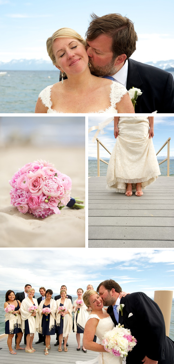 Images of Rachel & John's Beachfront Wedding