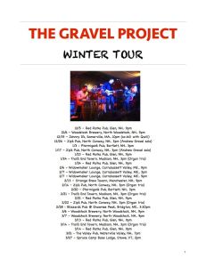 Winter Tour