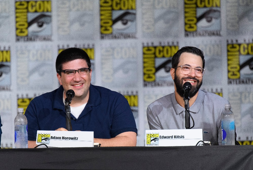 Creators and executive producers of "Once Upon a Time," Adam Horowitz and Edward Kitsis (ABC/Todd Wawrychuk)