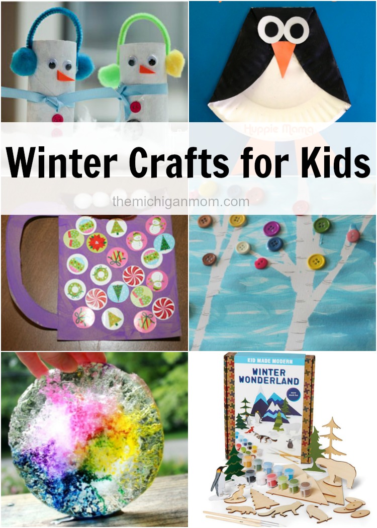 Winter Crafts for Kids + Giveaway! — The Michigan Mom