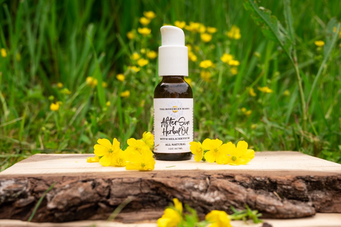 After Sun Herbal Oil — The Bohemian Mama™