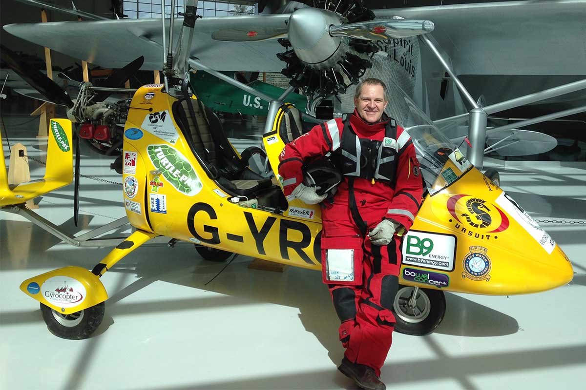 Norman Surplus, First Man to Circumnavigate the World in an Autogyro — Best Of Belfast