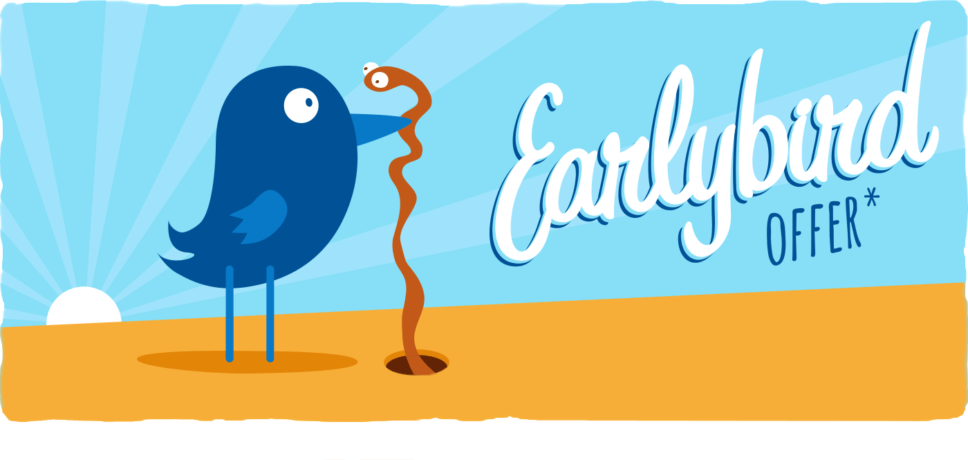 earlybird animated illustration — andrew boddy design