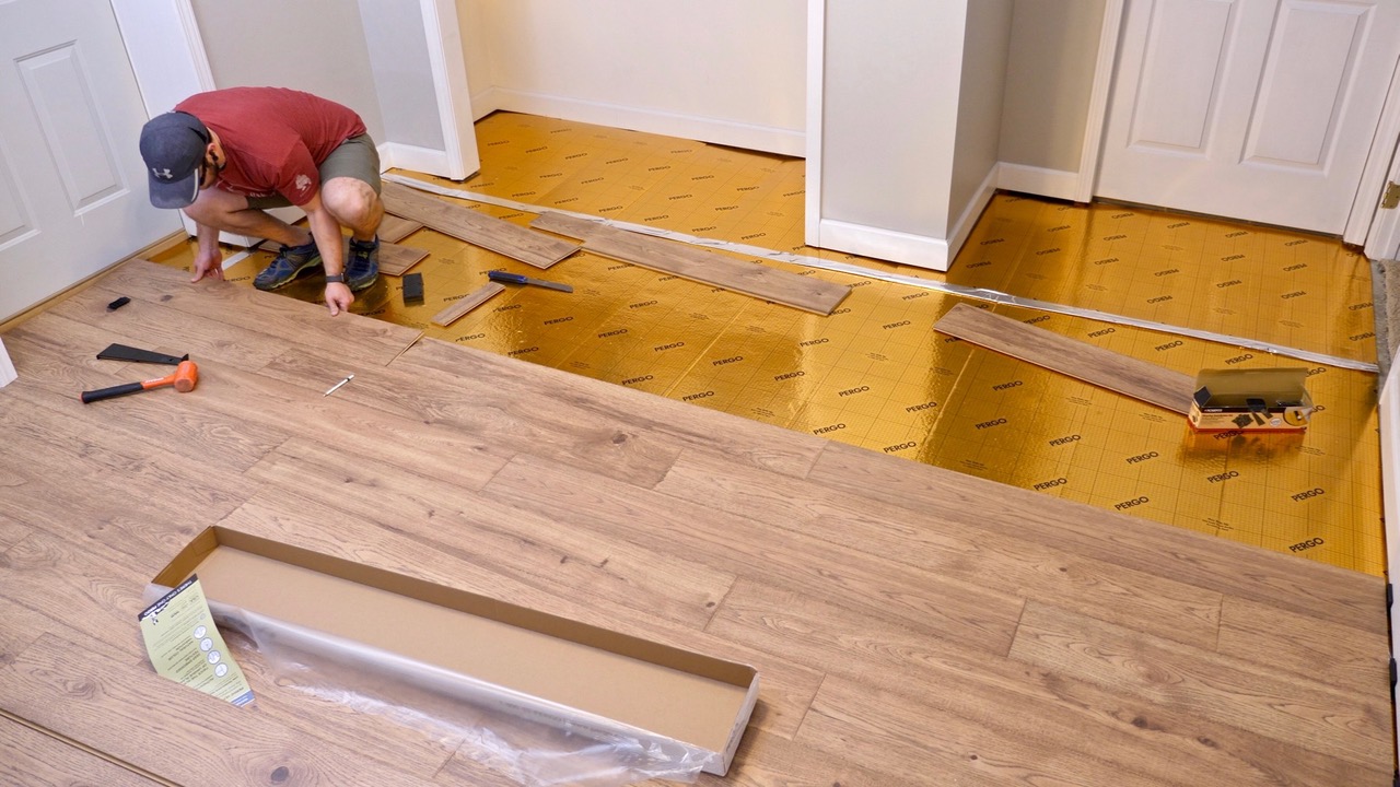 Installing Laminate Flooring For The First Time Crafted Workshop