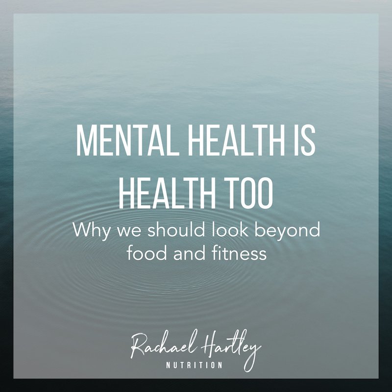 Mental Health is Health Too — Registered Dietitian Columbia SC