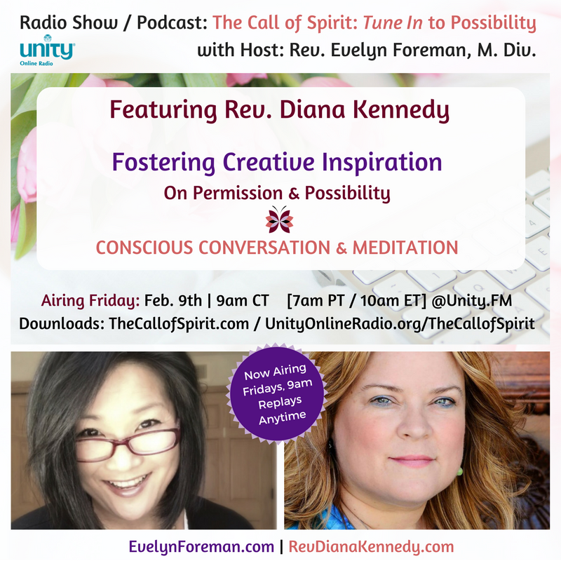 Fostering Creative Inspiration: On Permission & Possibility [Podcast, Unity Online Radio]