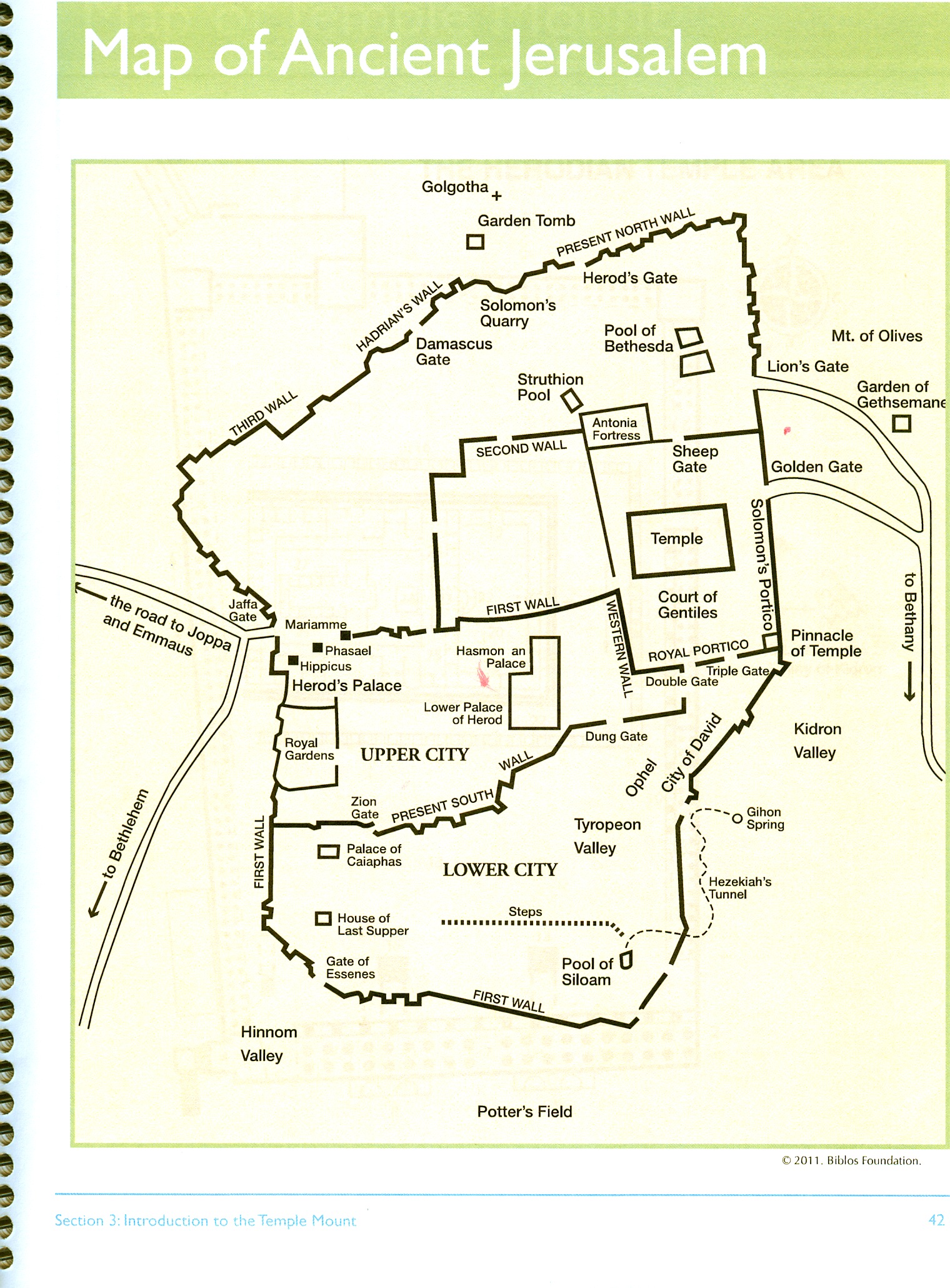 Jerusalem map copy