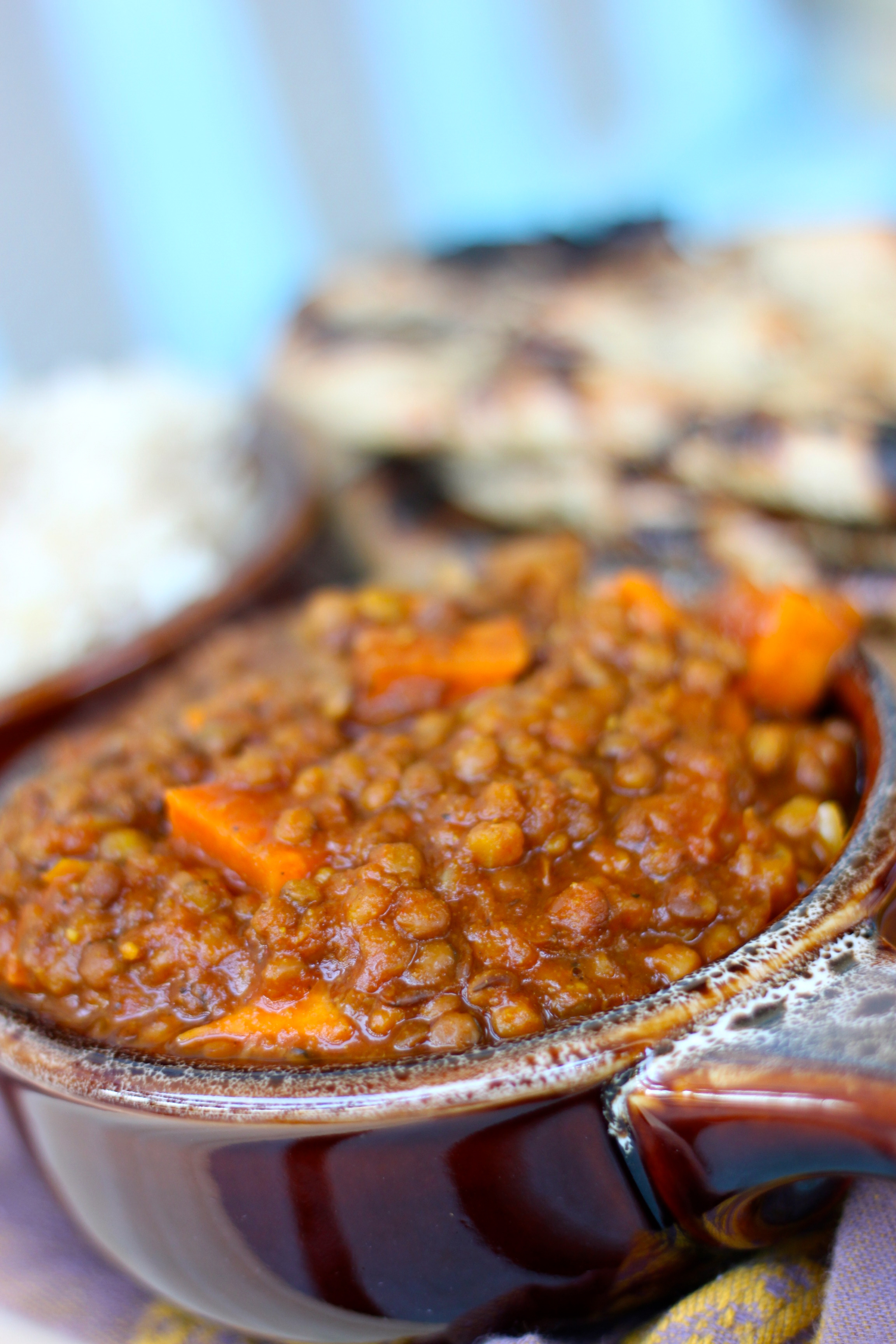 Crock Pot Indian Spiced Lentils — The Diva Dish