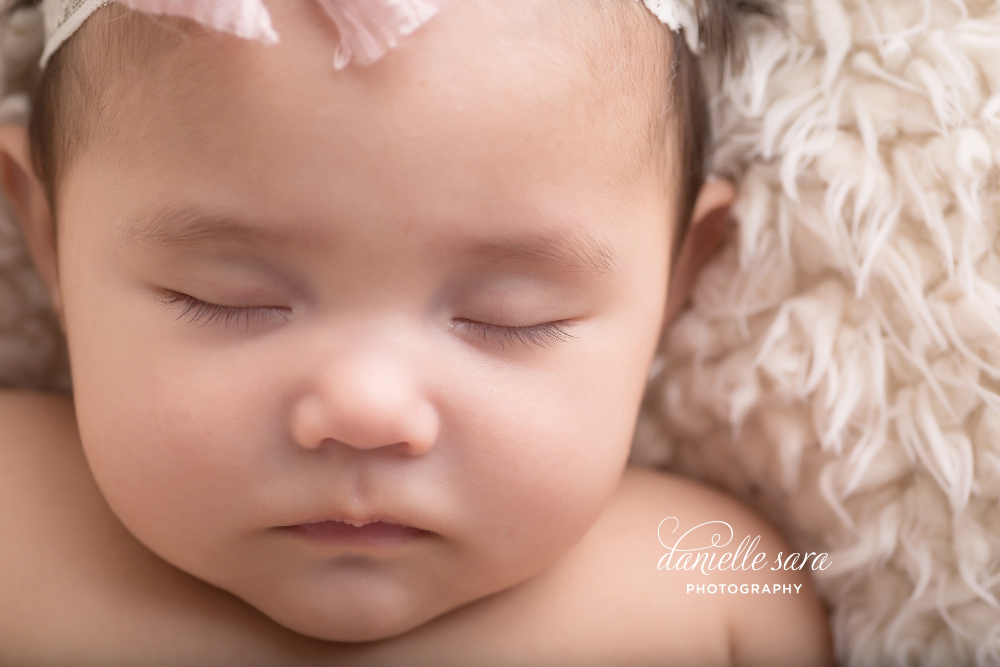 Sleeping baby portraits in rockville maryland