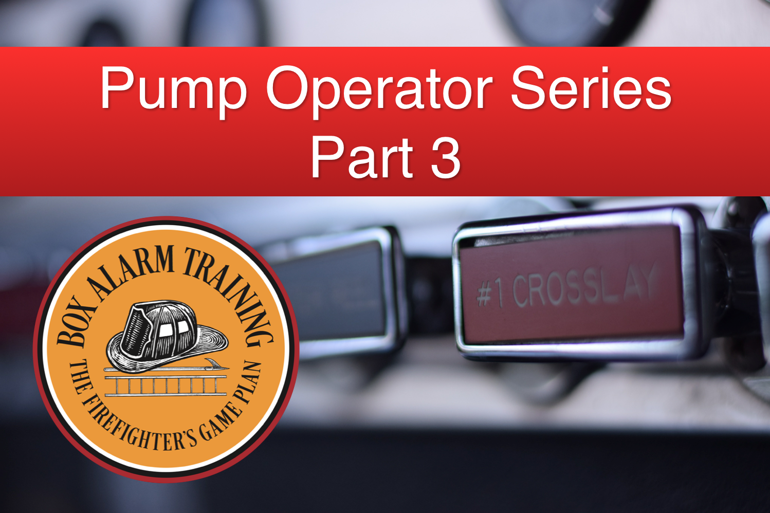Pump Operator Training Part 3