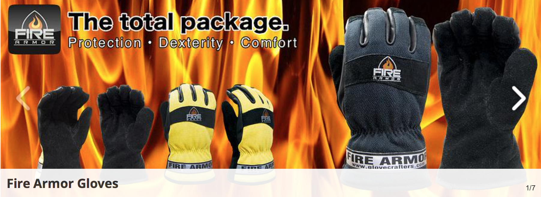 Glove Crafters Fire Armor