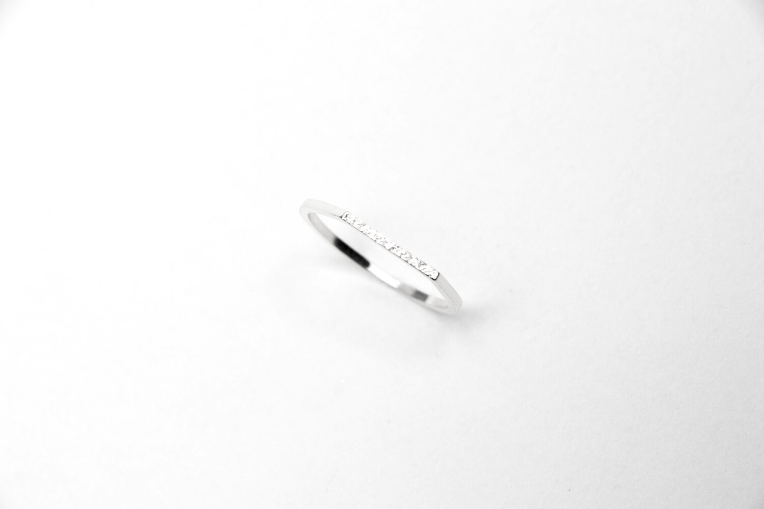 Thin Granite Ring — Aillie Anderson Silver