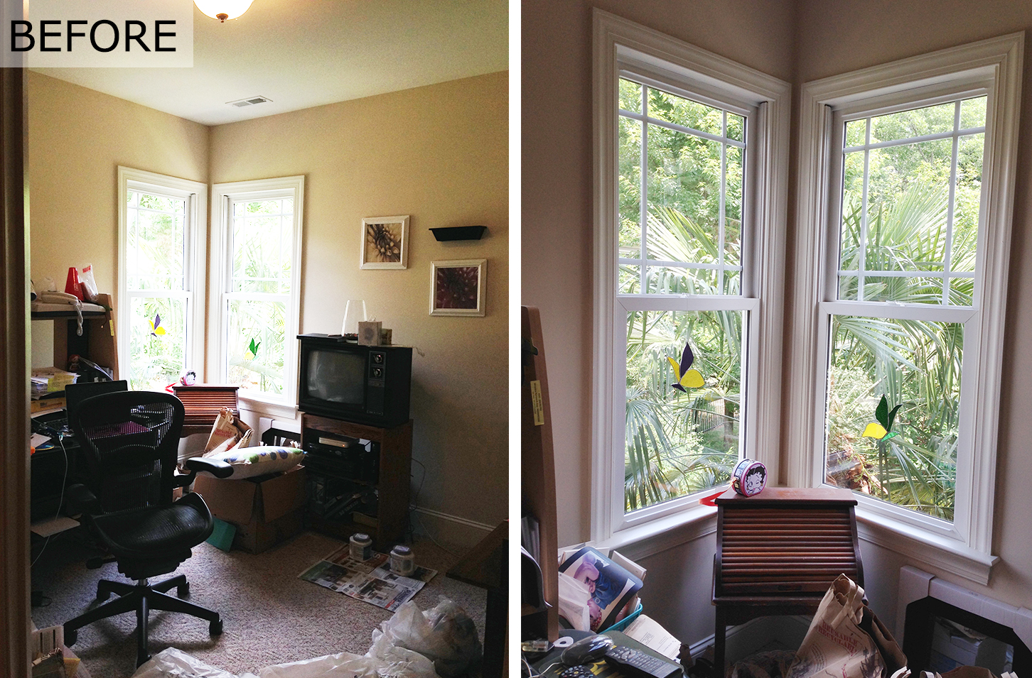 Before - Room and Window Shot, Project Tropical G