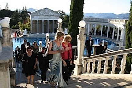 The dinner at San Simeon' Hearst Castle is one of the most popular CCWC events
