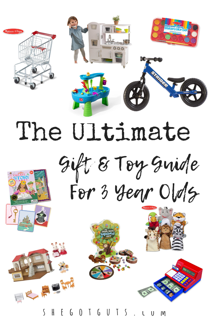 gift ideas for 3 year olds