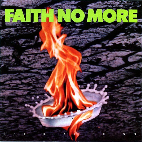 Image result for faith no more the real thing album cover
