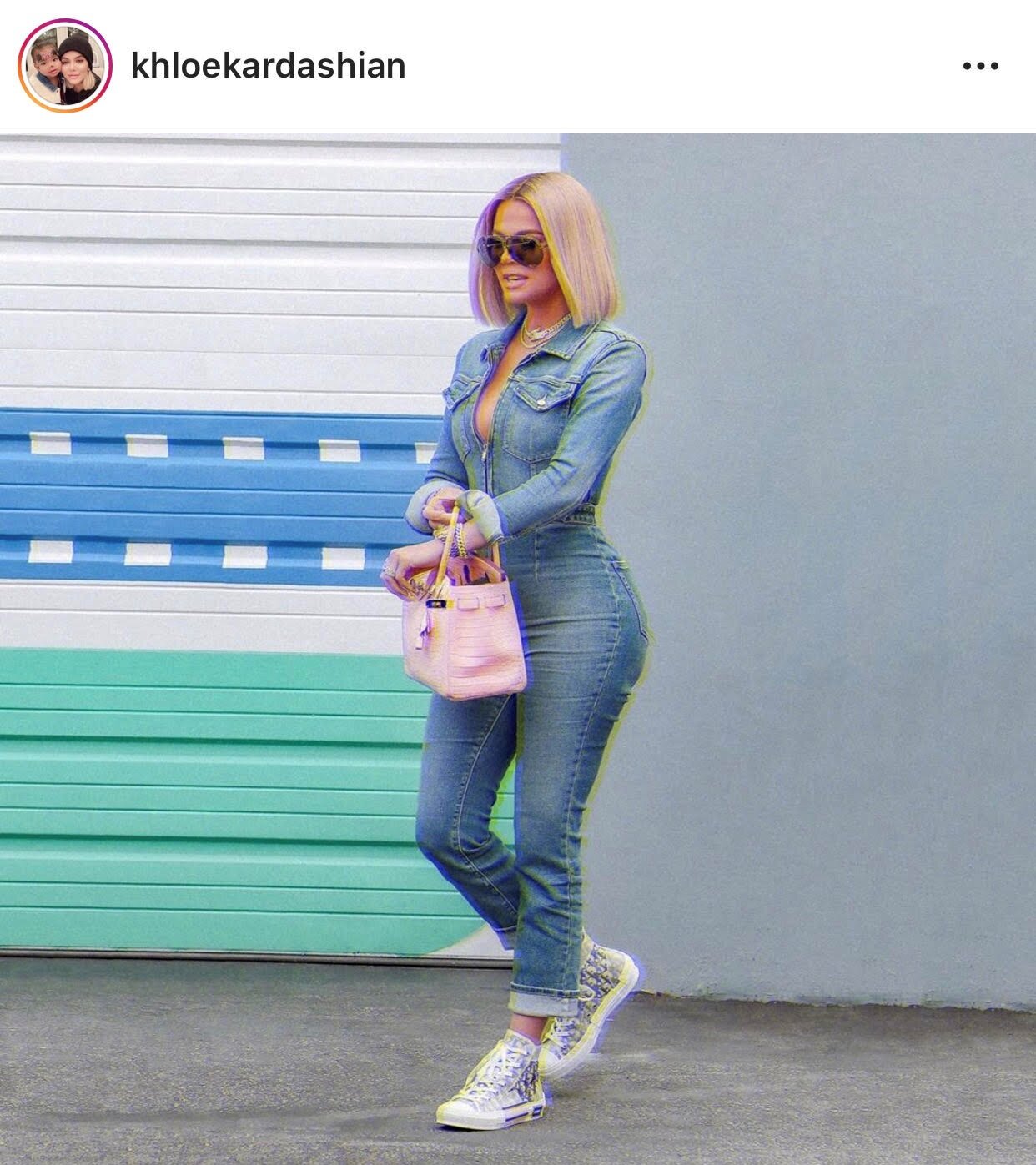 Khloe Kardashian Walks Out with her 