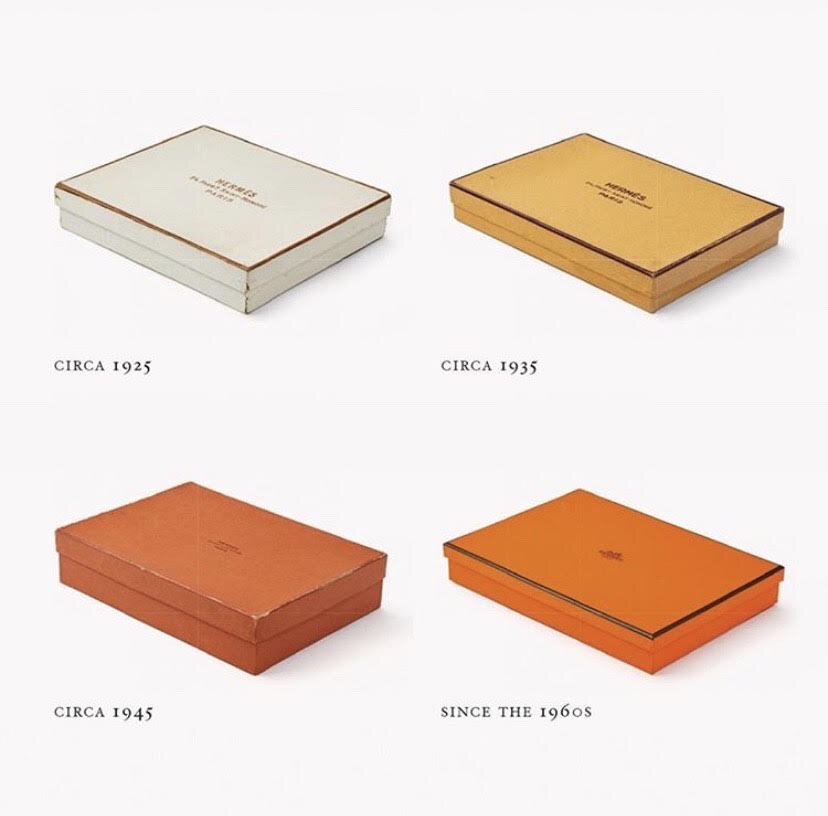 Classic Hermes Orange Box 