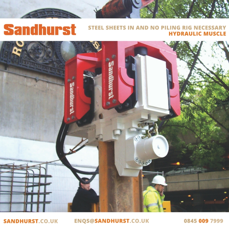 Pile driver or piling hammer (EMV) — Sandhurst Ltd