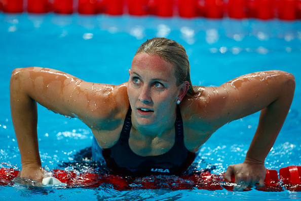American swimmer Jessica Hardy at last summers world championships in Kazan, Russia // Getty Images 