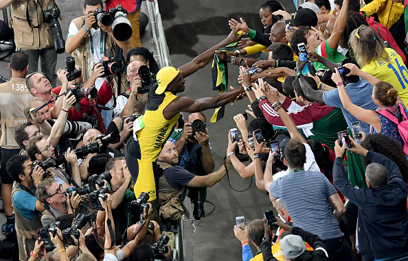 The Bolt show, back at an Olympics near you // Getty Images 