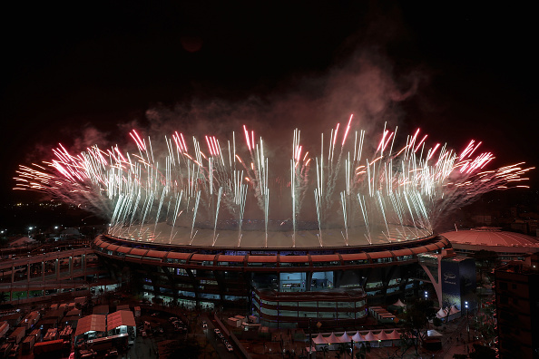 Closing ceremonies fireworks // Getty Images
