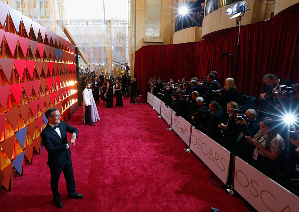 LA Mayor Eric Garcetti at the 2017 Oscars // Getty Images