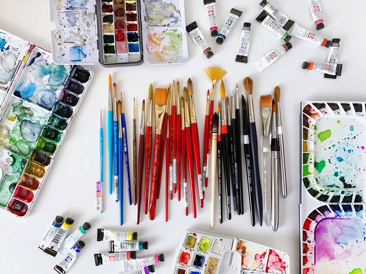 Watercolor Supplies for Artists
