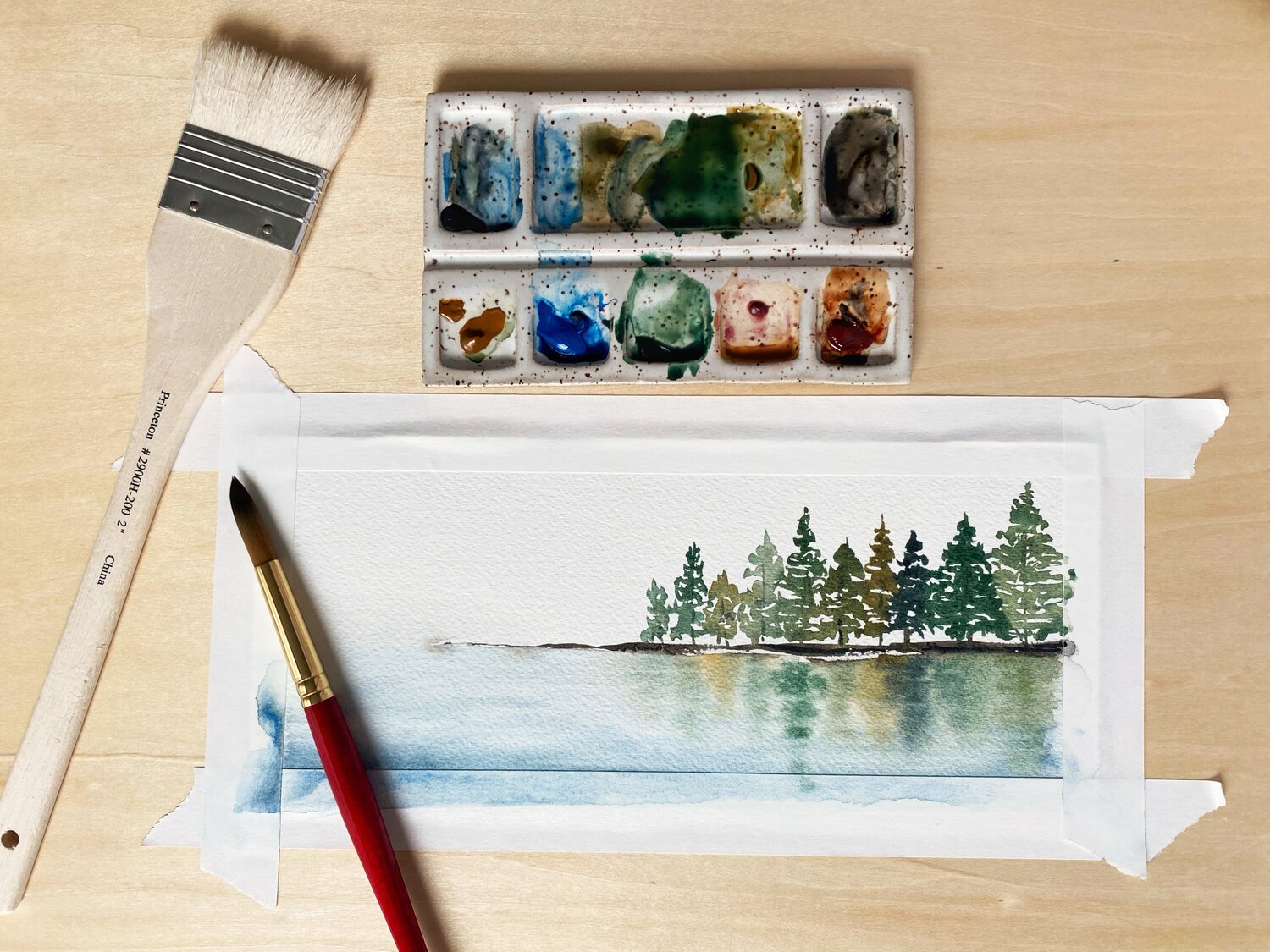 Watercolor Tutorial: Three Simple Techniques with Watercolor