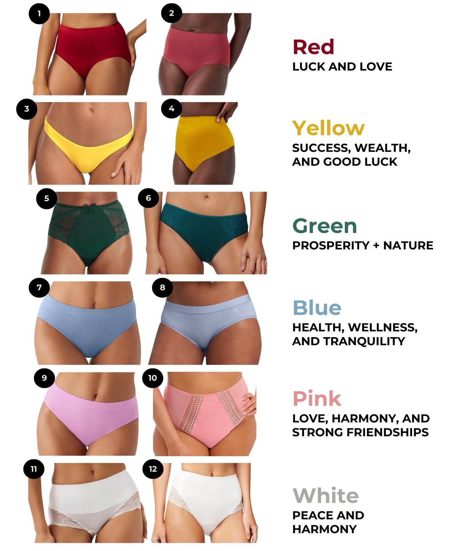 Colorful Underwear 