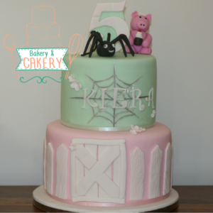 Charlottes Web Birthday Cake
