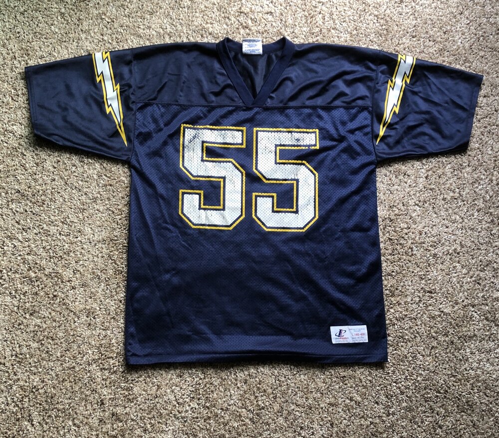 sd chargers jersey