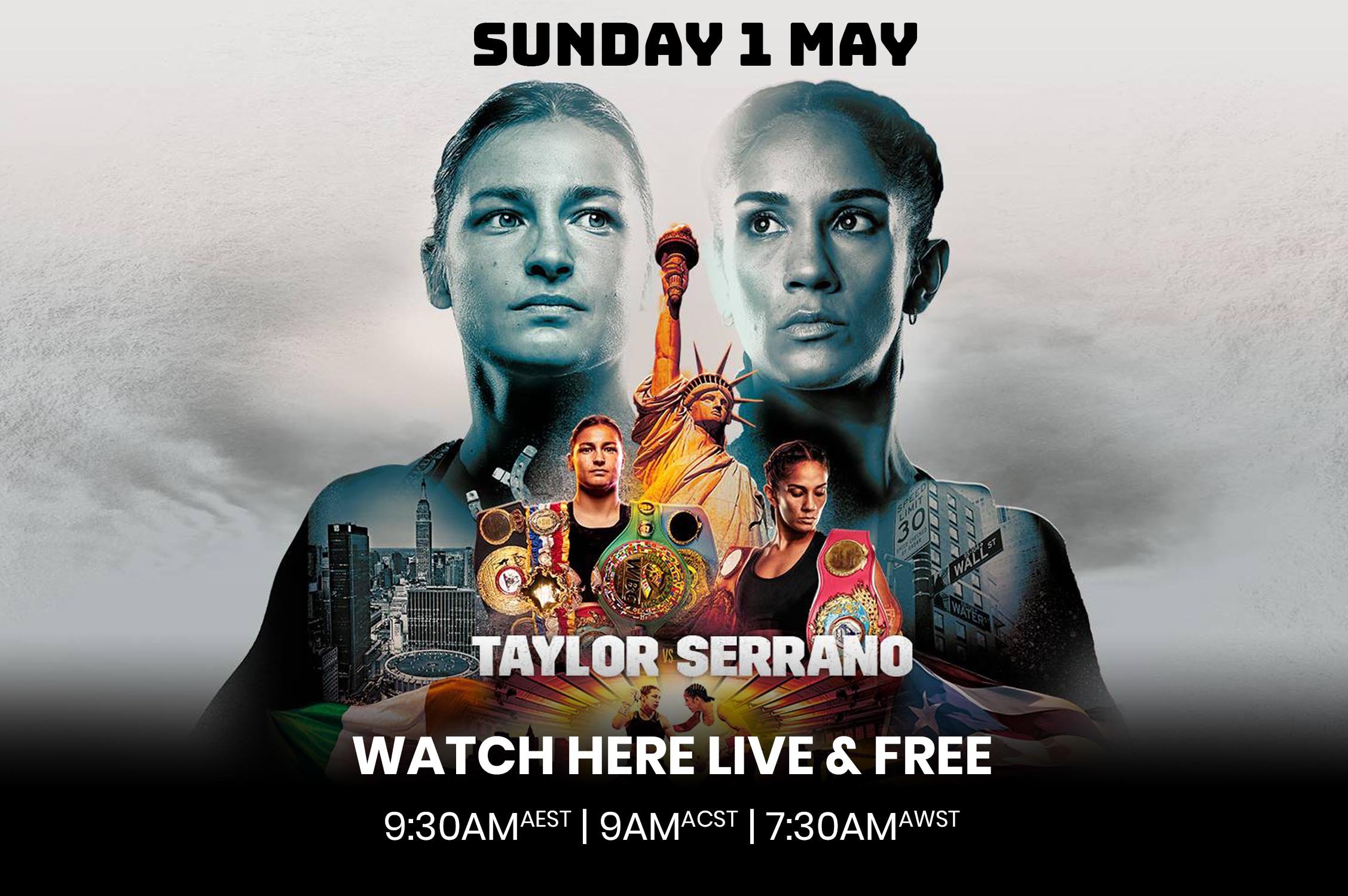 watch katie taylor fight free