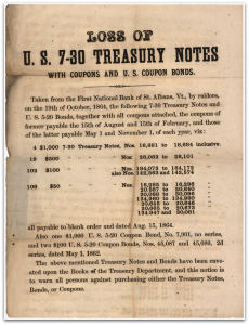 Treasury Notes St Albans