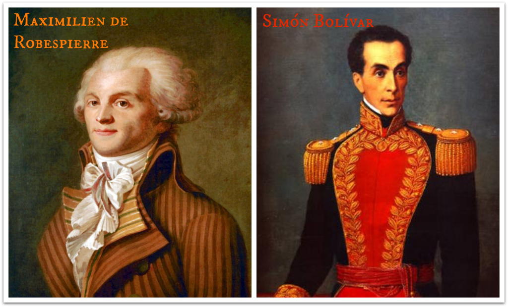 Robespierre and Bolivar