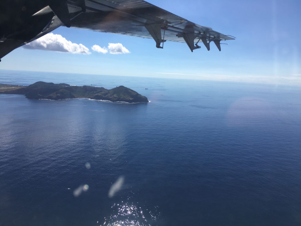 Sint Eustatius from the Air