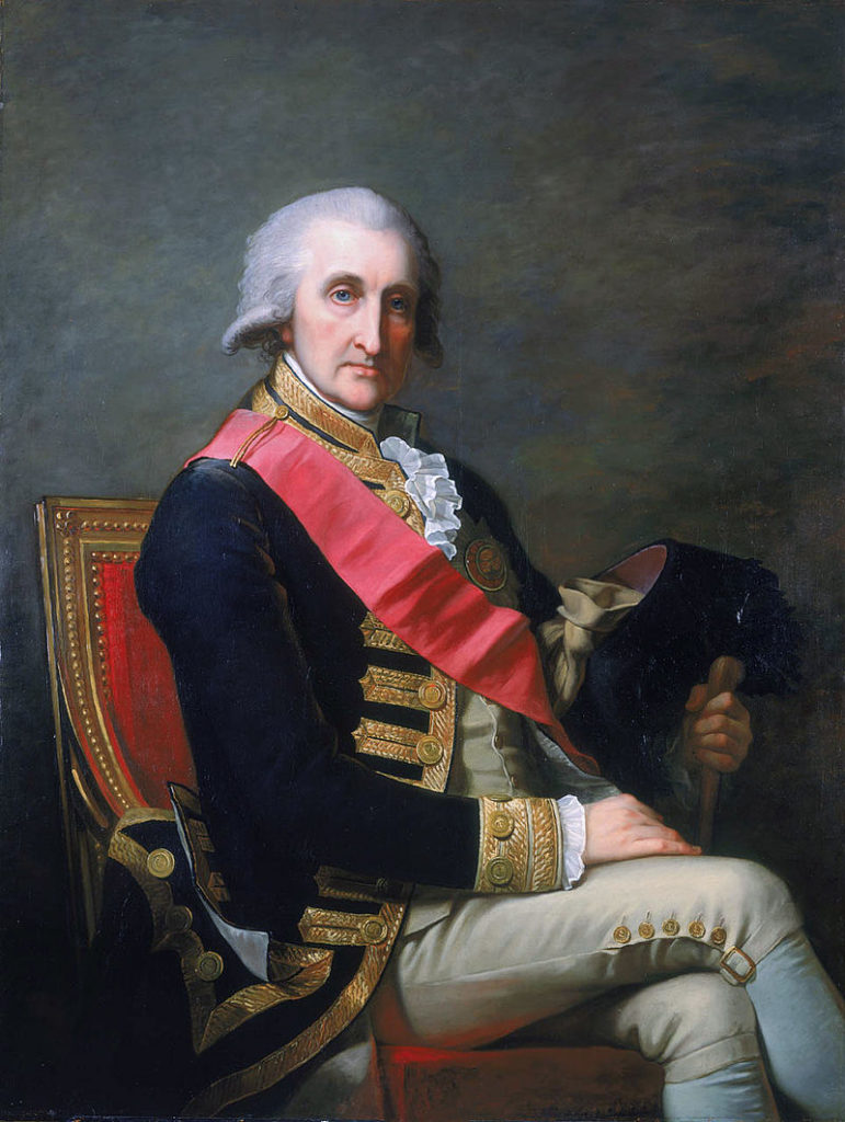 Admiral George Brydges Rodney, 1st Baron Rodney, 1791