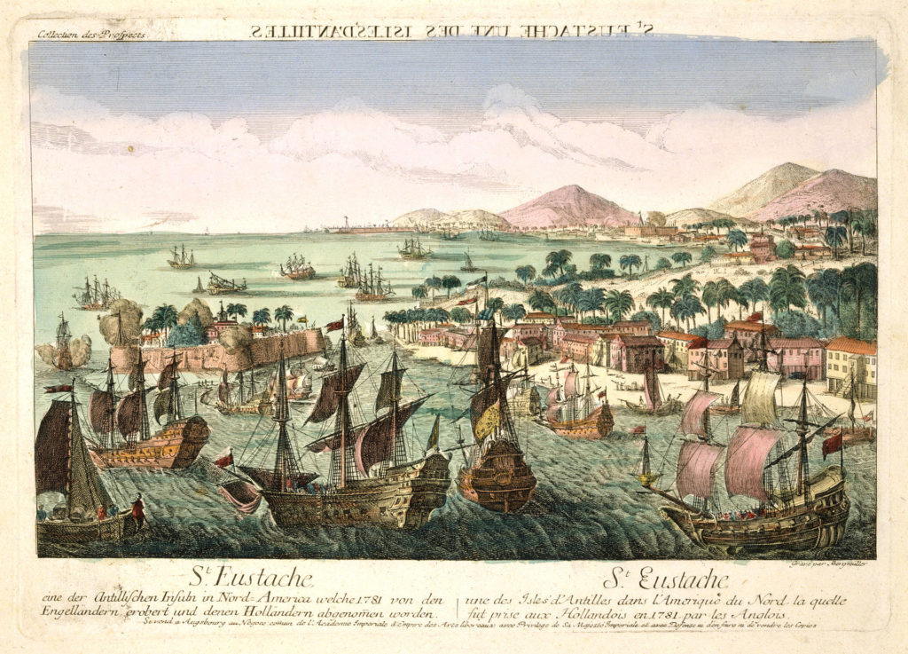 British Fleet captures Sint Eustatius, February 1781