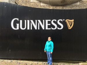 Liz at Guinness Gates