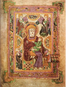 Book of Kells Madonna