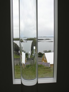 One of the column by window from the Library of Water