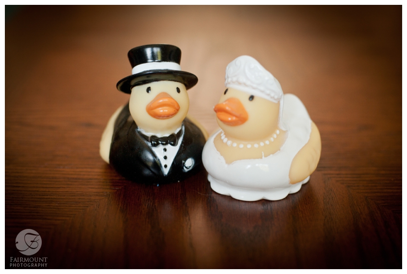 Wedding rubber duckies