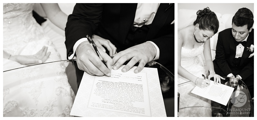 signing marriage license
