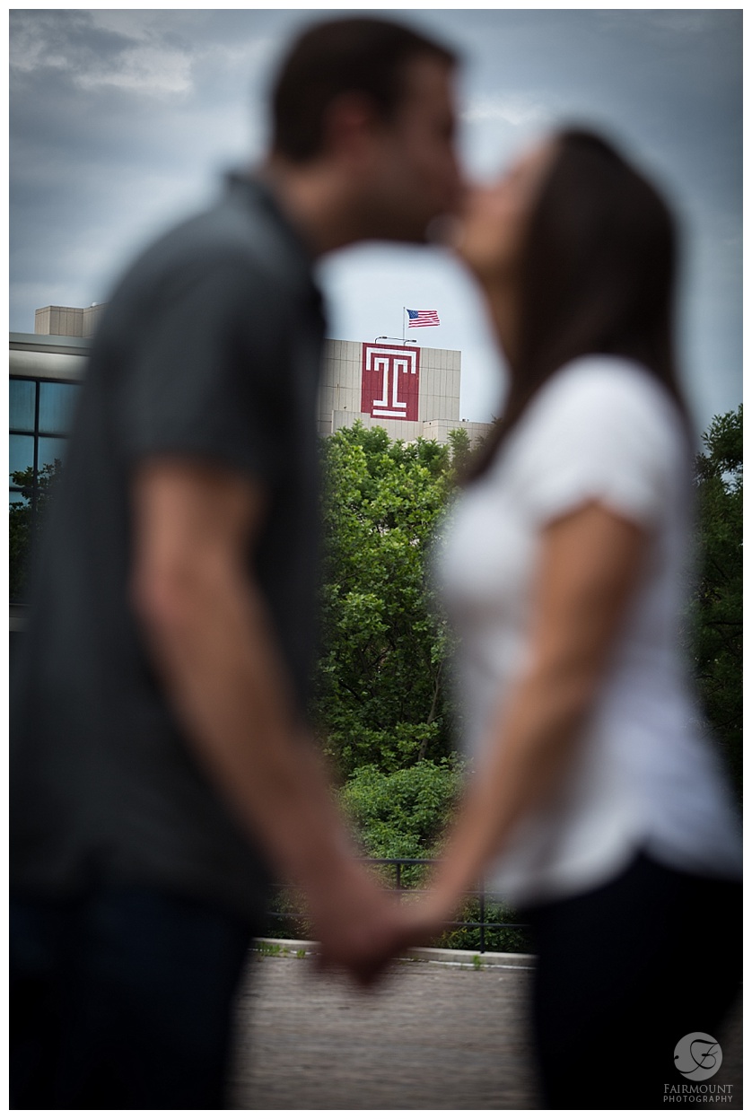 Temple University Engagement Photos
