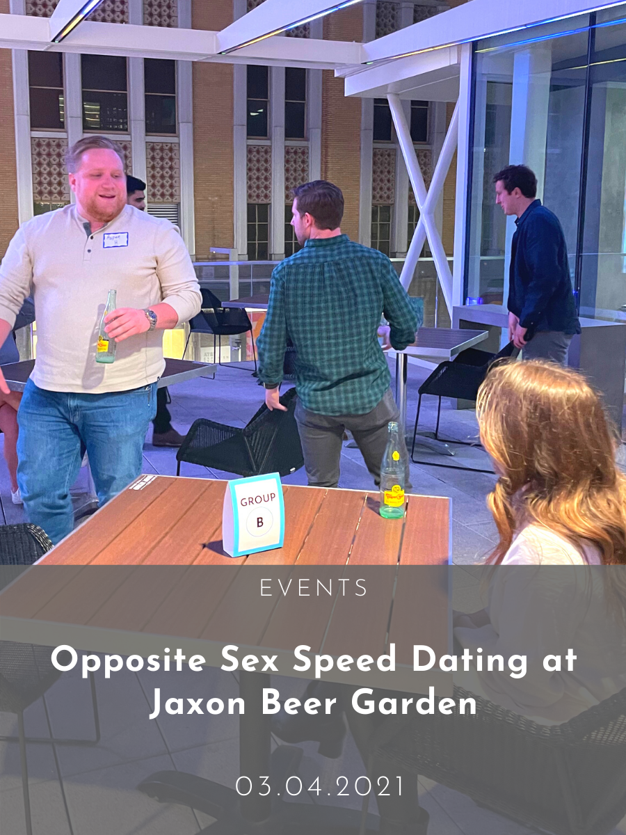 Opposite Sex Speed Dating At Jaxon Beer Garden Dallasites101