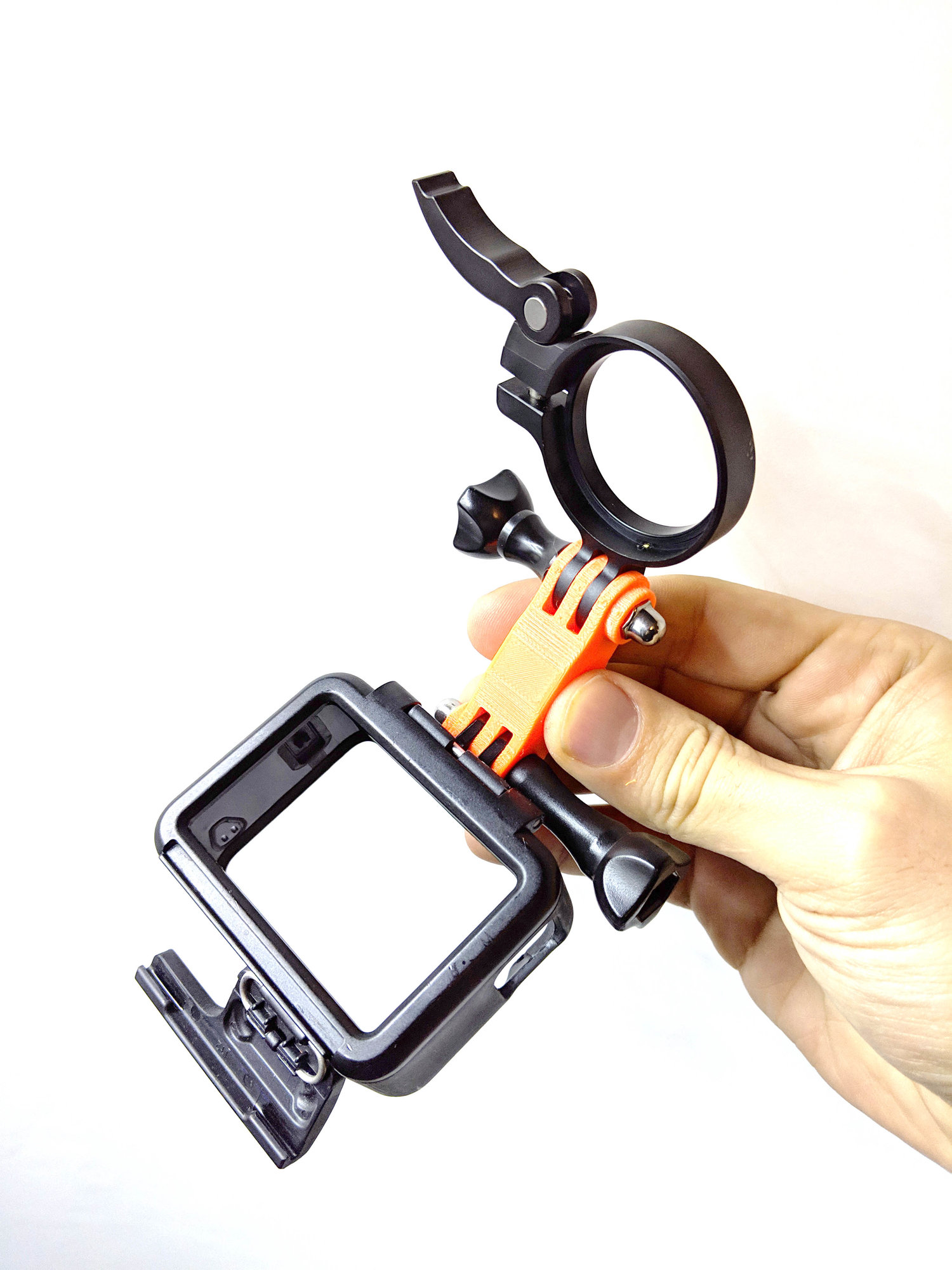 metalen uitdrukking Prooi The 3-to-3 Connector: Mount ANYTHING to your Action Camera (for free!) —  KNOWHERO