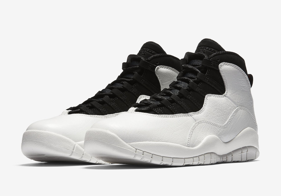 jordan 10s white and red online -