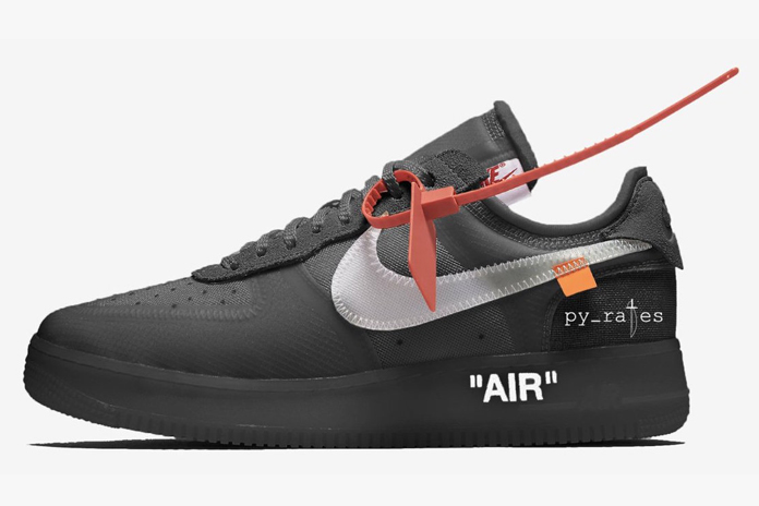 nike air force 1 limited edition off white